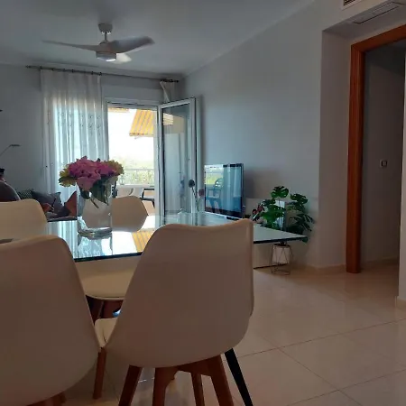 Canet Playa Magnifico Apto Familiar Con Piscina Y Garaje Apartman